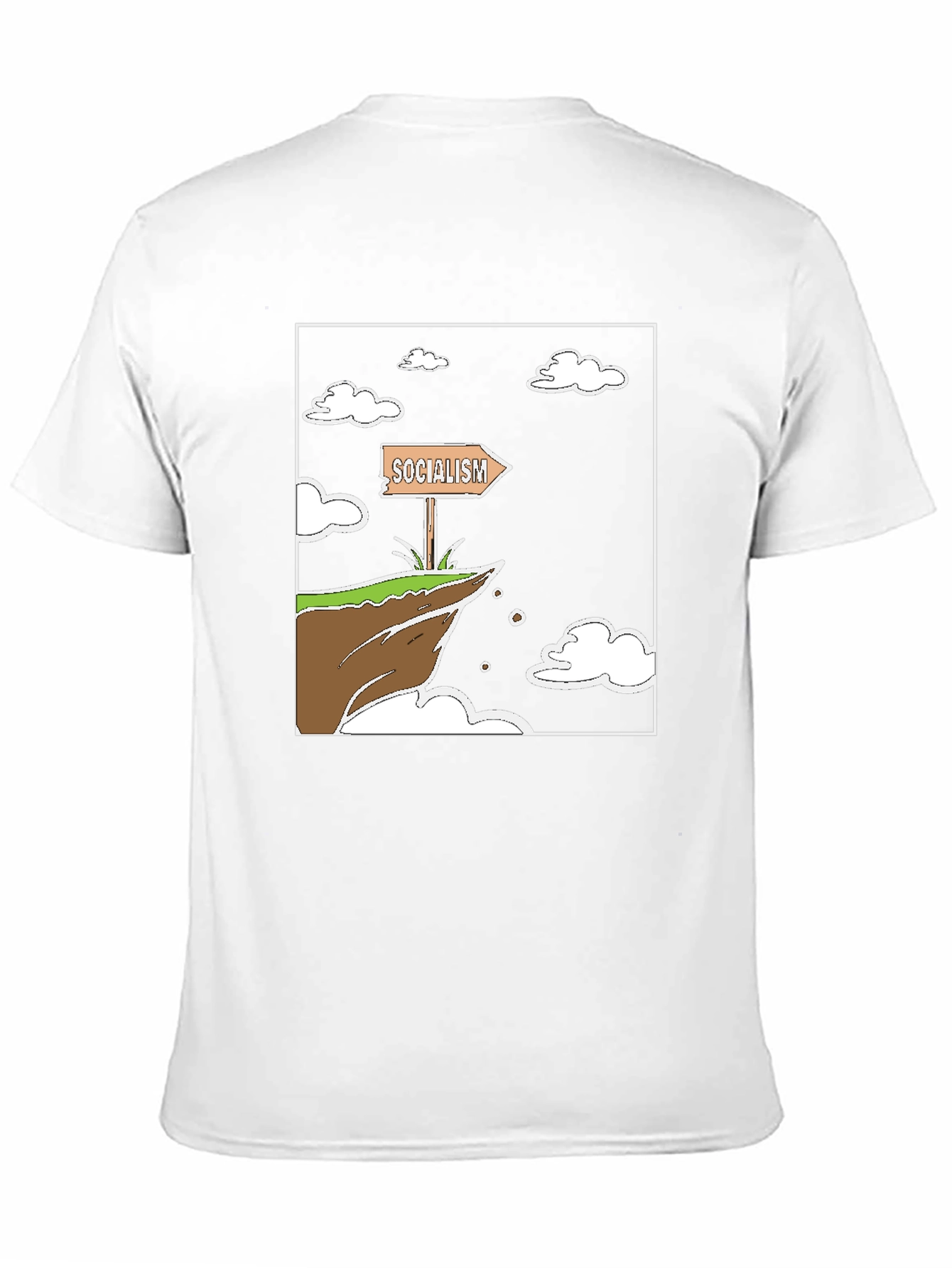 Socialism Cliff Edge Graphic Tee