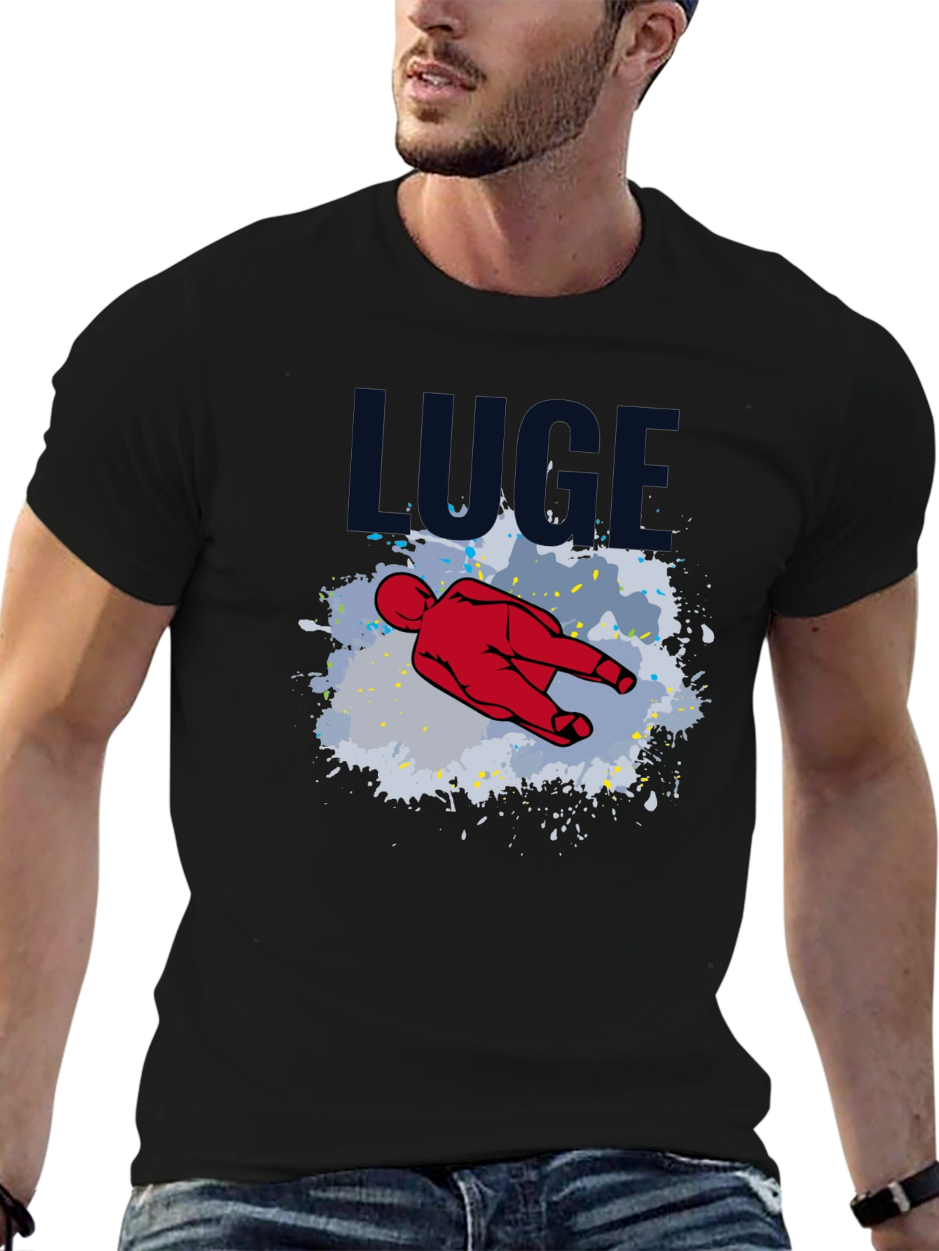 Luge Graphic T-Shirt - Action Sports Tee