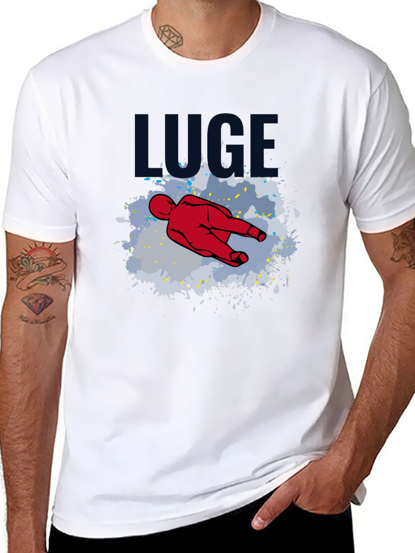 Luge Graphic T-Shirt - Action Sports Tee