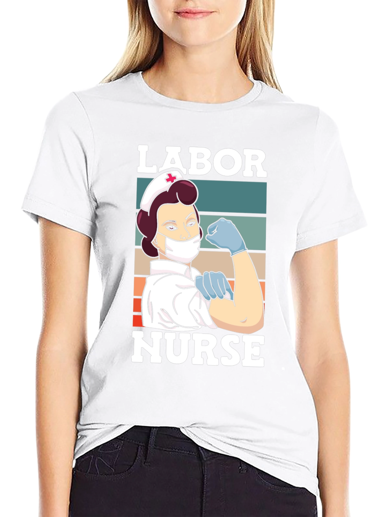 Labor Nurse T-Shirt - Retro Graphic Tee