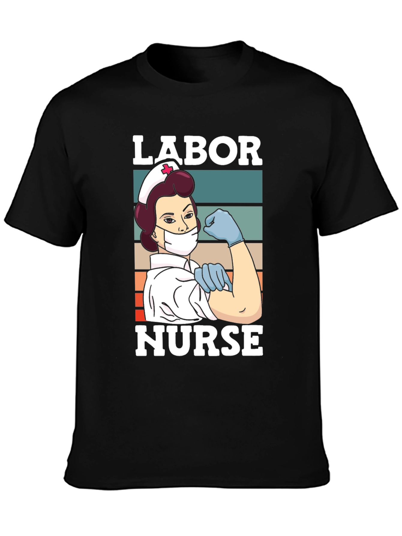 Labor Nurse T-Shirt - Retro Graphic Tee