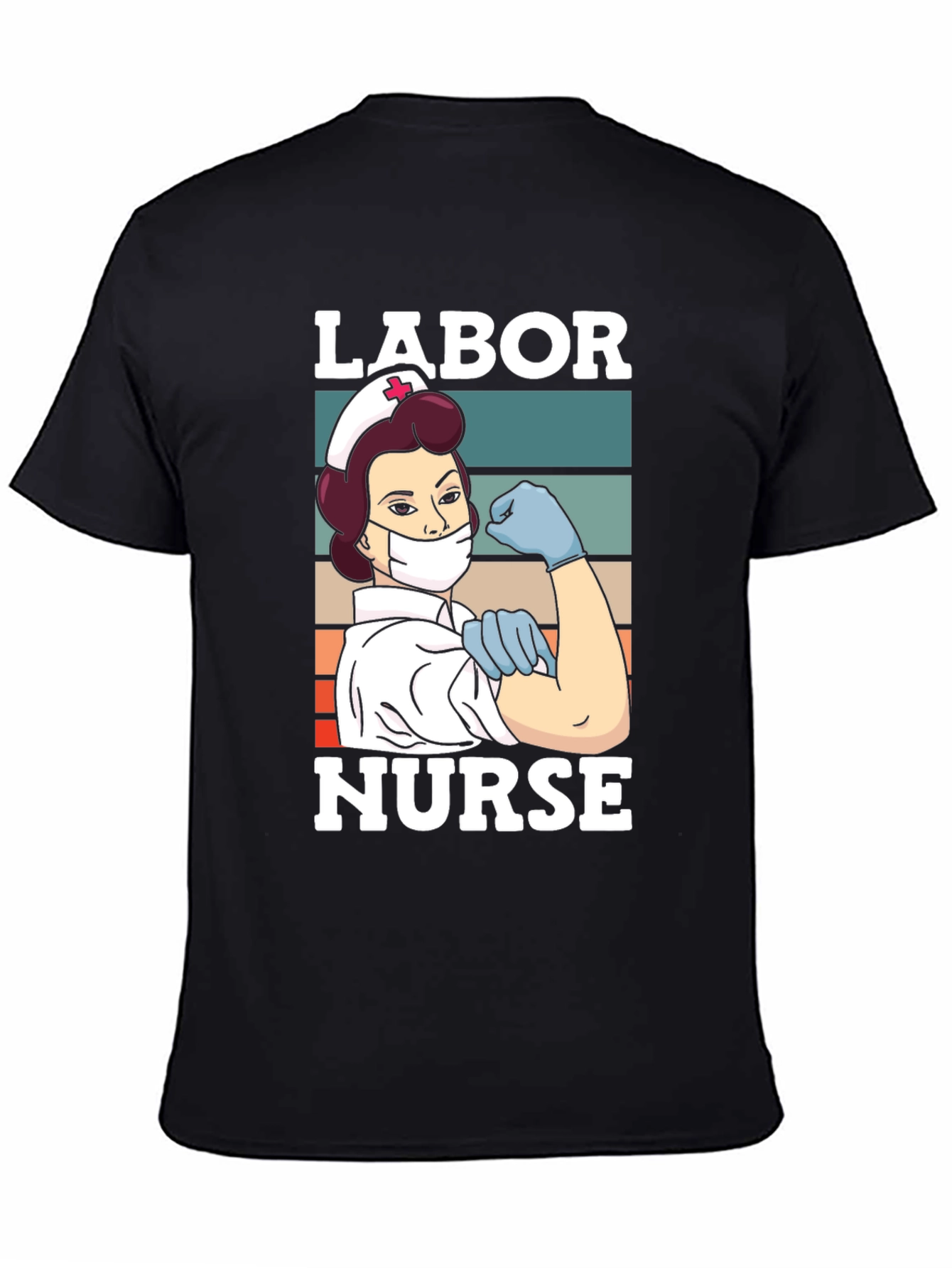 Labor Nurse T-Shirt - Retro Graphic Tee