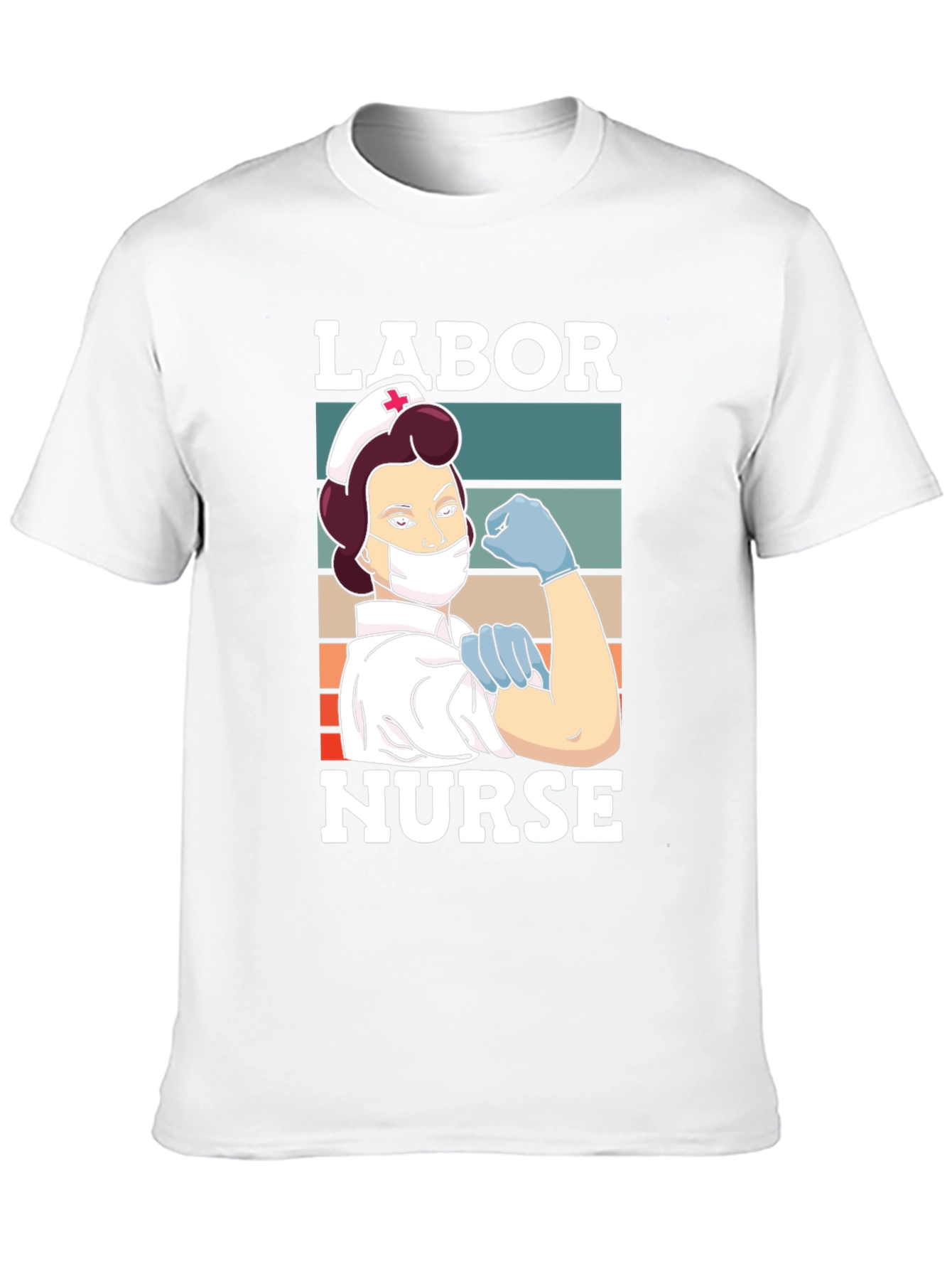 Labor Nurse T-Shirt - Retro Graphic Tee
