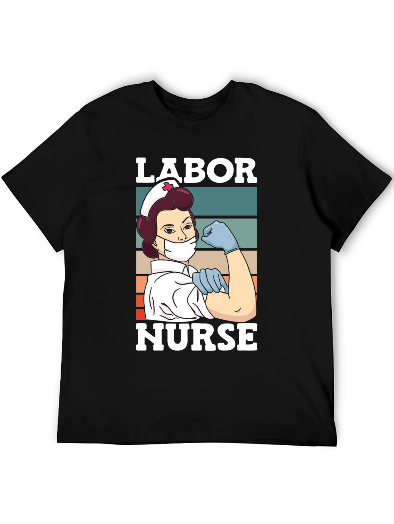 Labor Nurse T-Shirt - Retro Graphic Tee