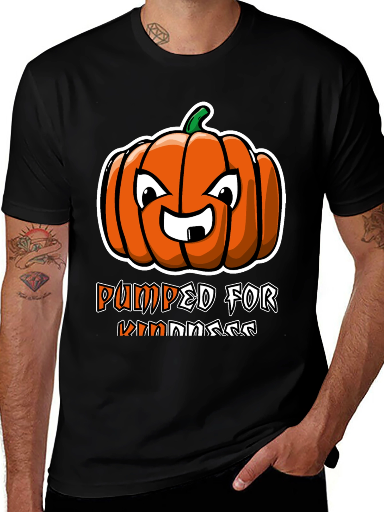 Pumped for Kindness Halloween Graphic Tee