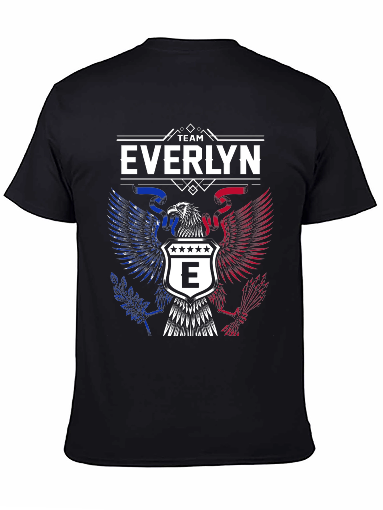 Team Everlyn Eagle Patriotic T-Shirt