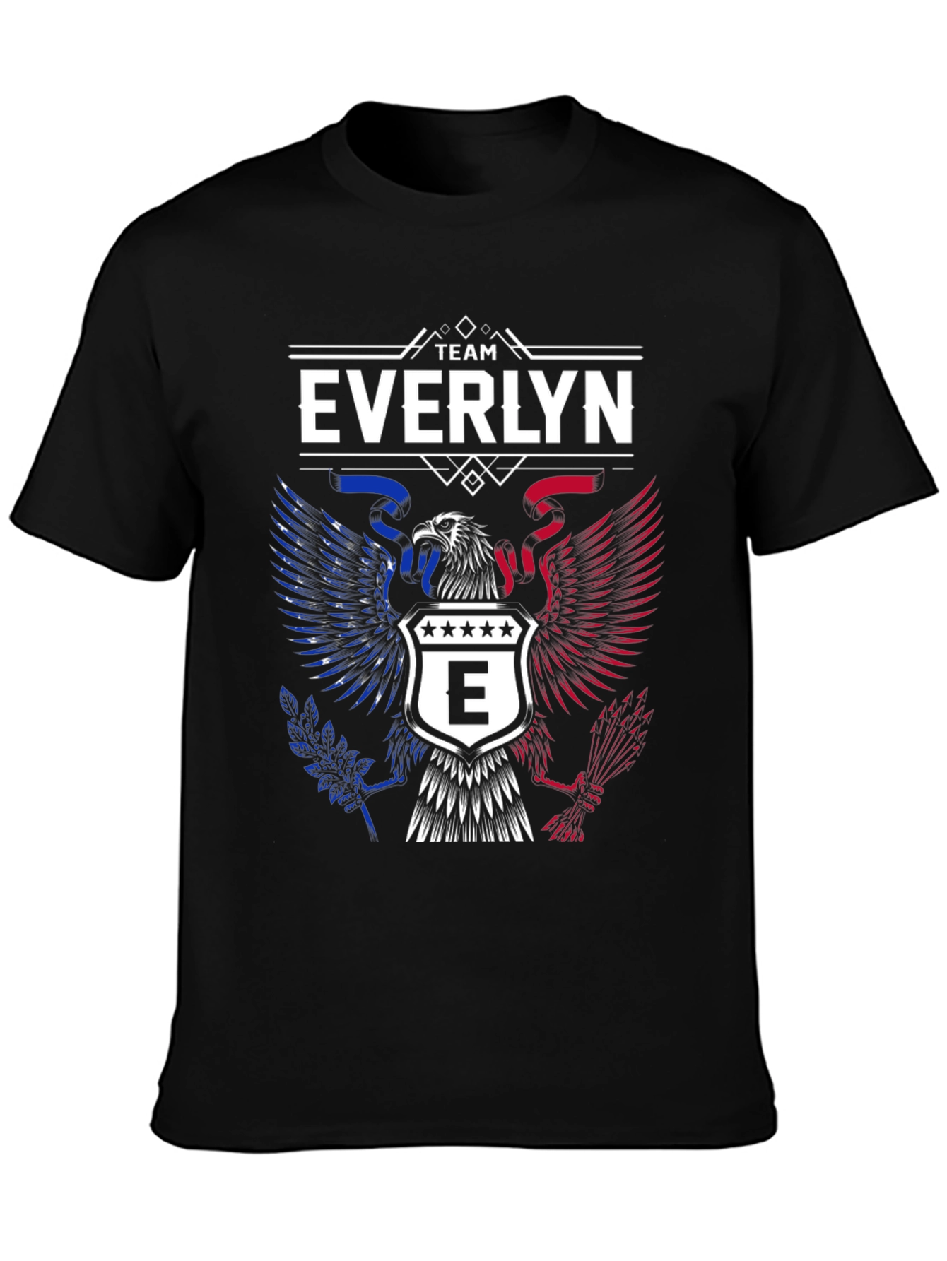 Team Everlyn Eagle Patriotic T-Shirt