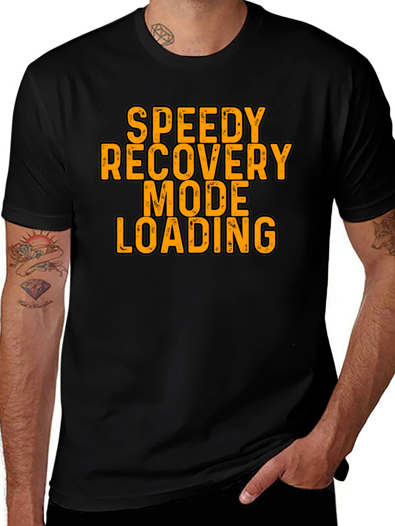 Speedy Recovery Mode Loading Graphic Tee
