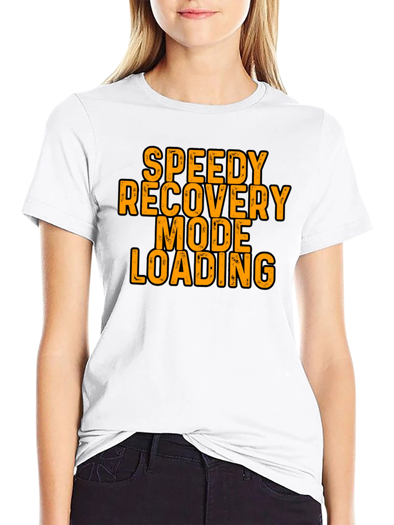 Speedy Recovery Mode Loading Graphic Tee