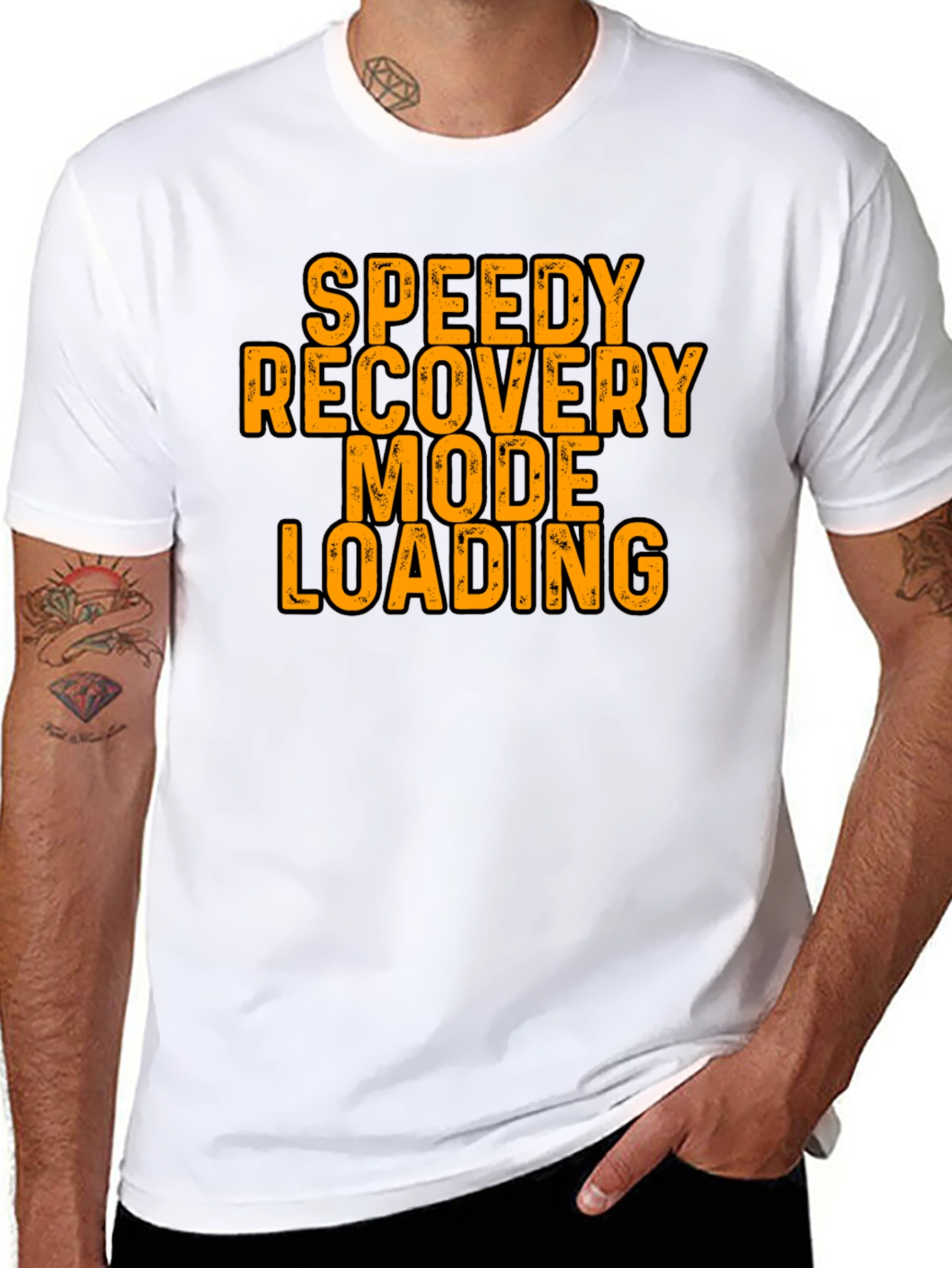Speedy Recovery Mode Loading Graphic Tee