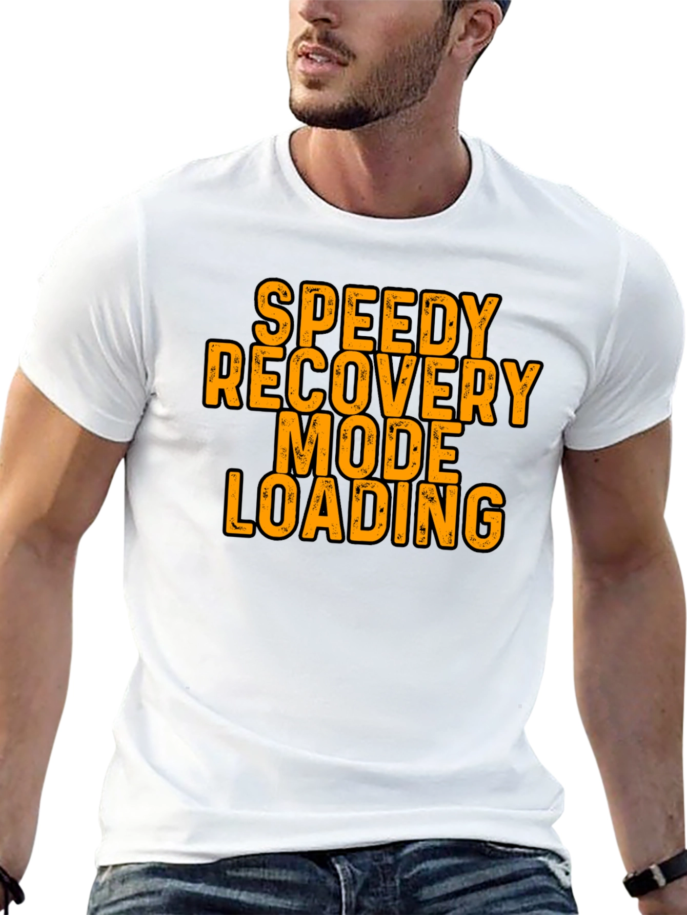 Speedy Recovery Mode Loading Graphic Tee