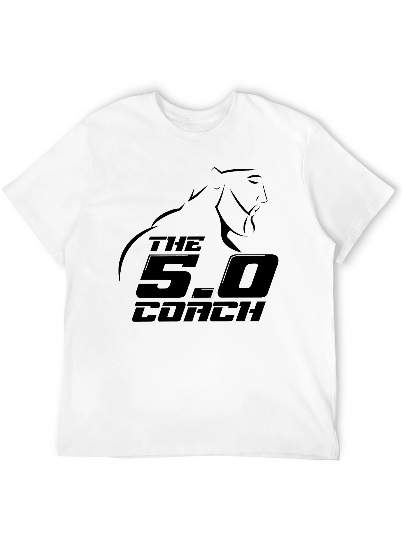 The 5.0 Coach Black Graphic Tee
