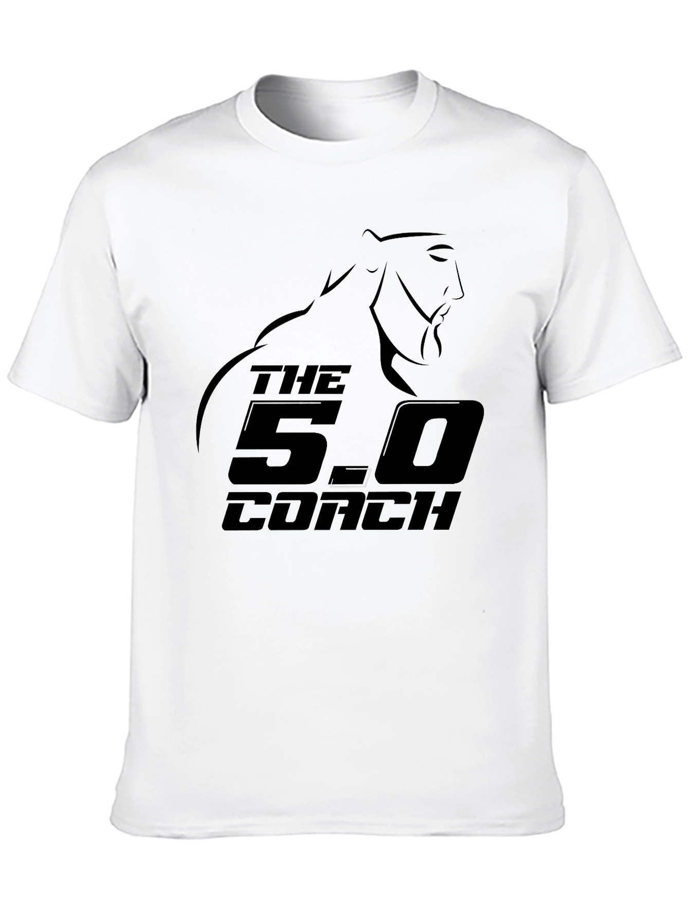 The 5.0 Coach Black Graphic Tee
