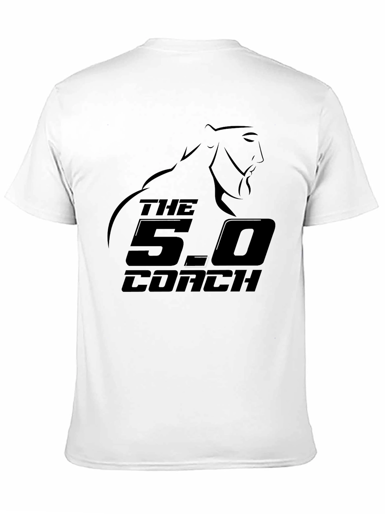 The 5.0 Coach Black Graphic Tee