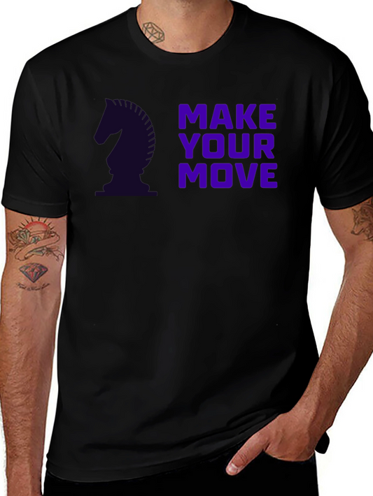 Make Your Move Chess Knight Graphic Tee