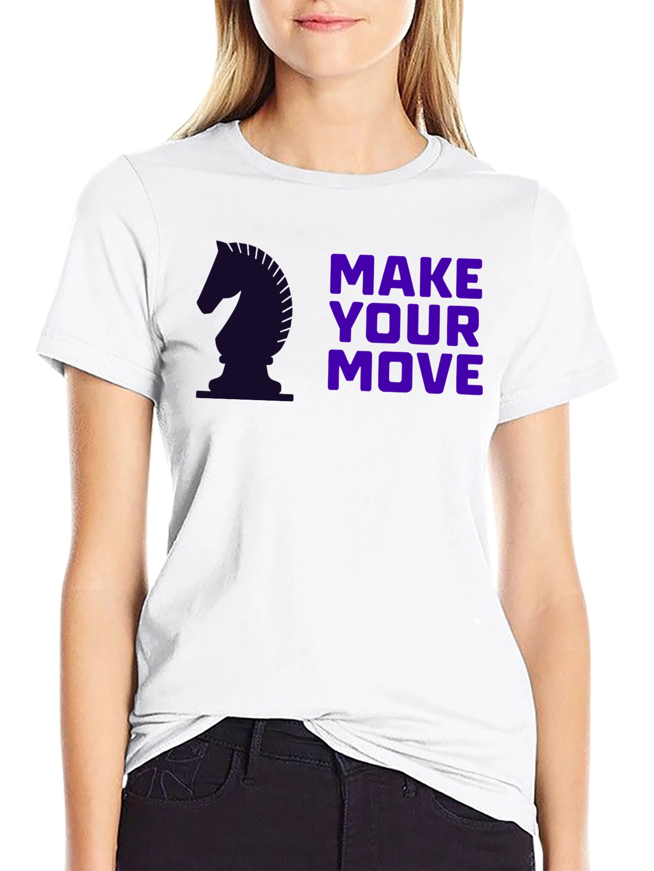 Make Your Move Chess Knight Graphic Tee
