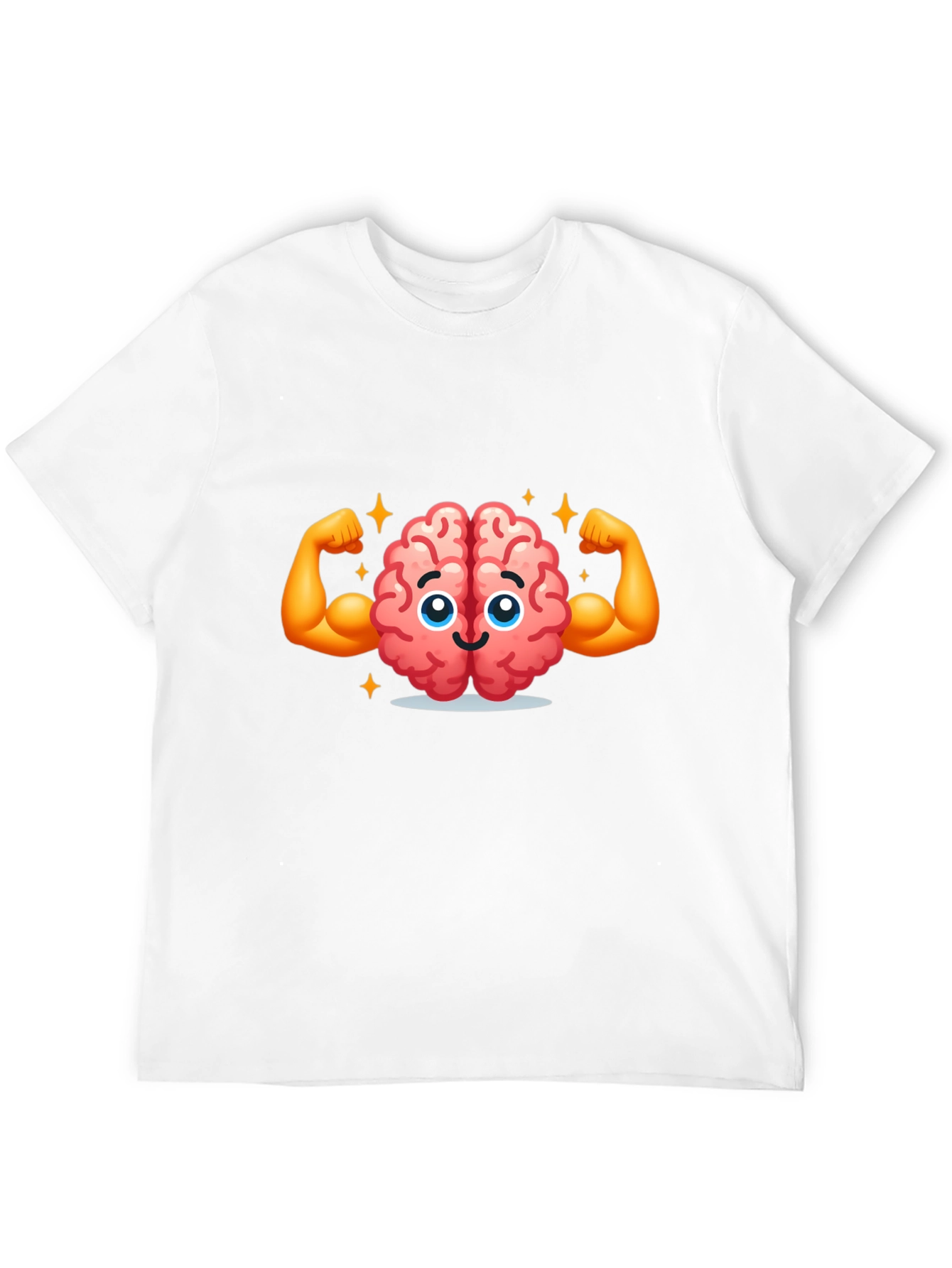 Brain Power T-Shirt - Smart & Strong Graphic Tee