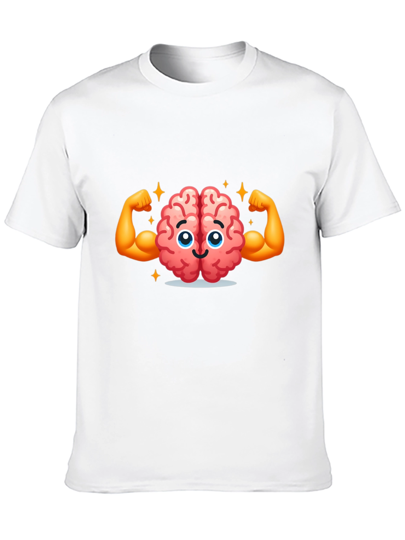 Brain Power T-Shirt - Smart & Strong Graphic Tee