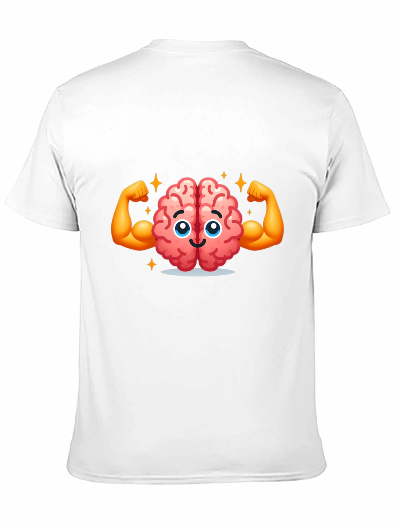 Brain Power T-Shirt - Smart & Strong Graphic Tee