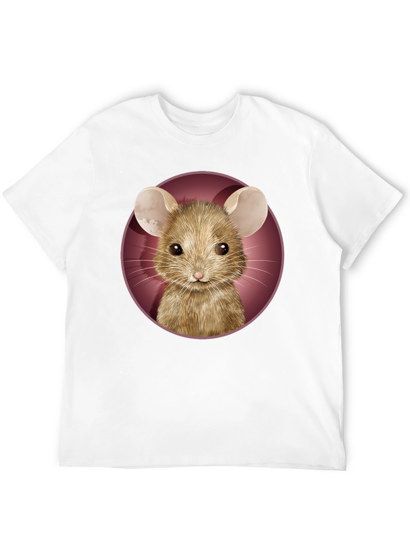 Mouse Graphic Tee - Cute Animal T-Shirt