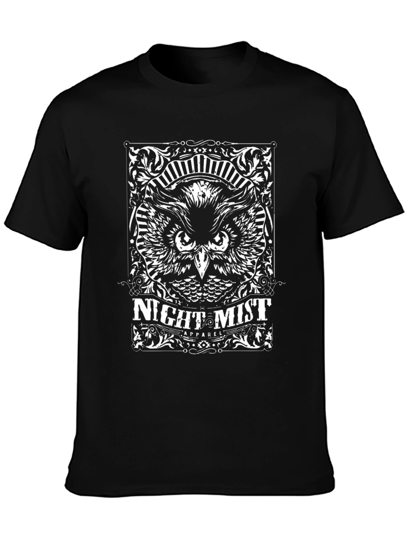 Night Mist Apparel Owl Graphic Tee