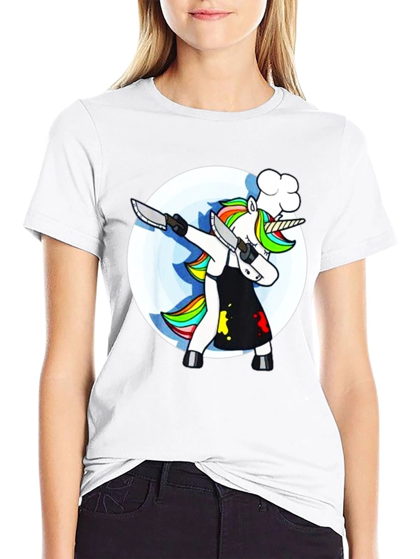 Chef Unicorn Dab T-Shirt