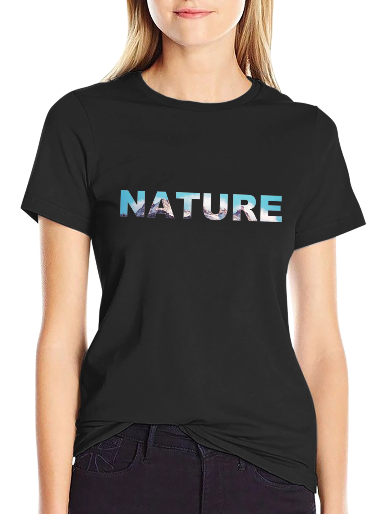 Nature Graphic Print T-Shirt