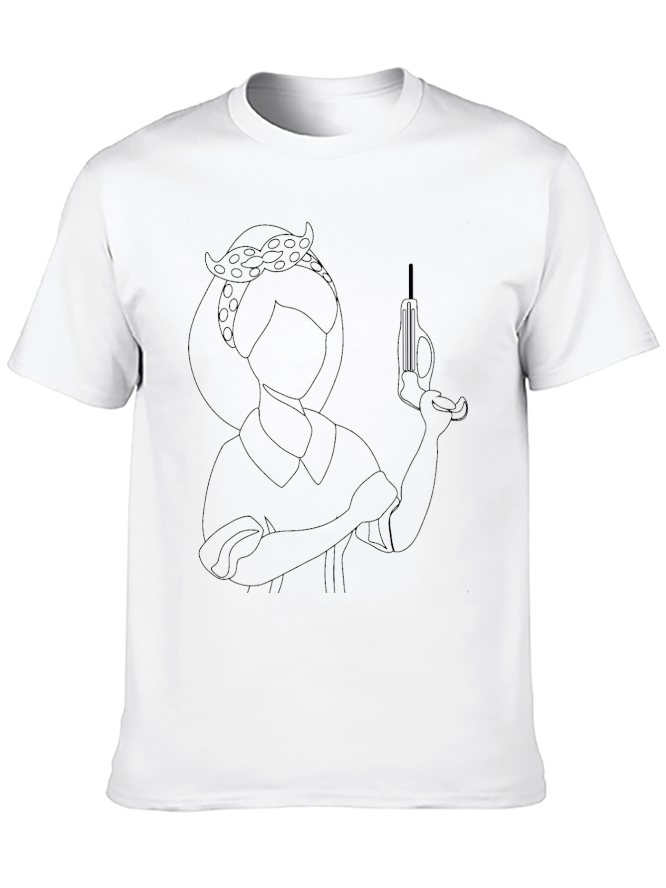 Rosie Riveter Graphic Tee - Empowering T-Shirt