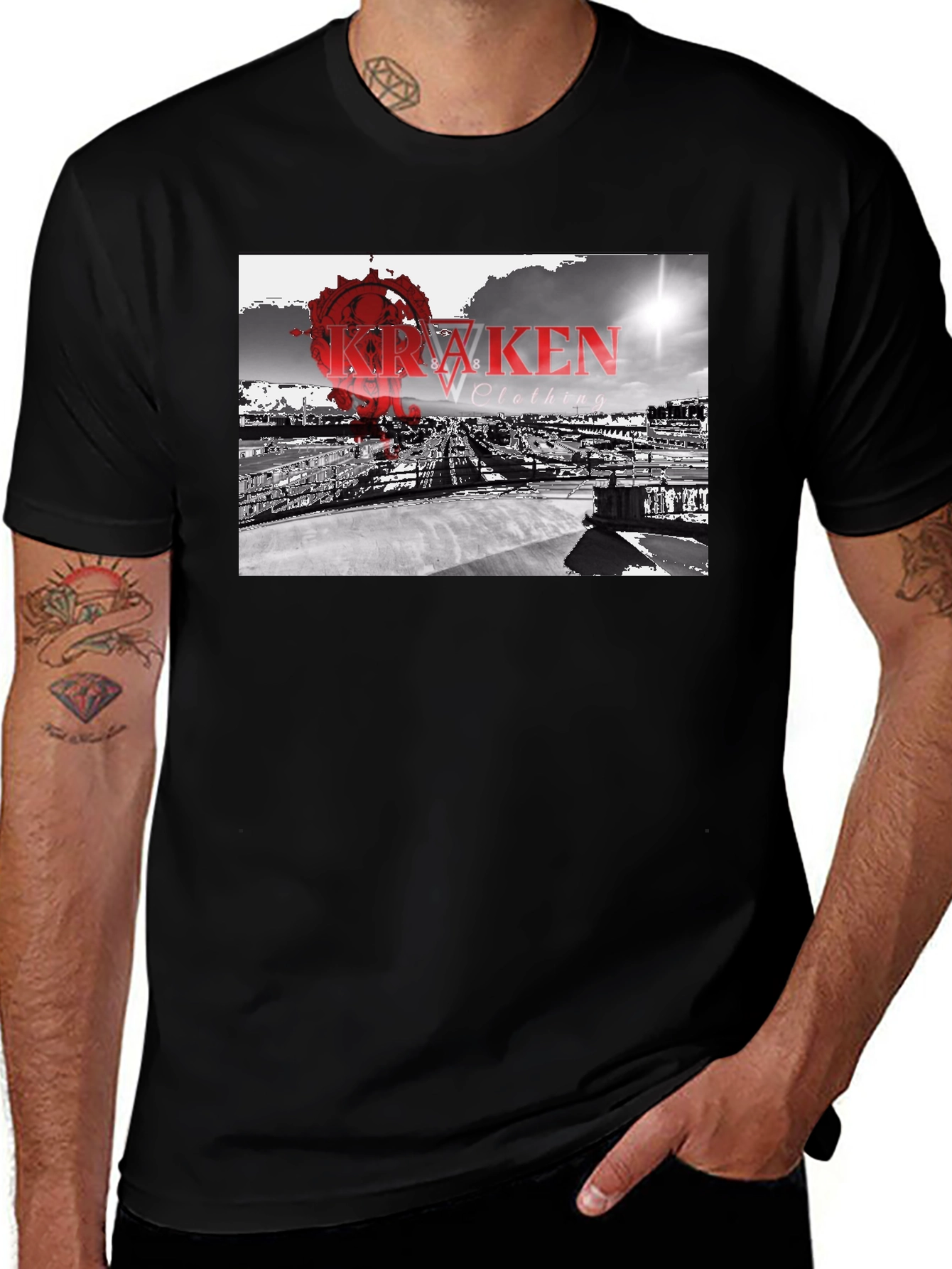 Kraken Clothing Black T-Shirt