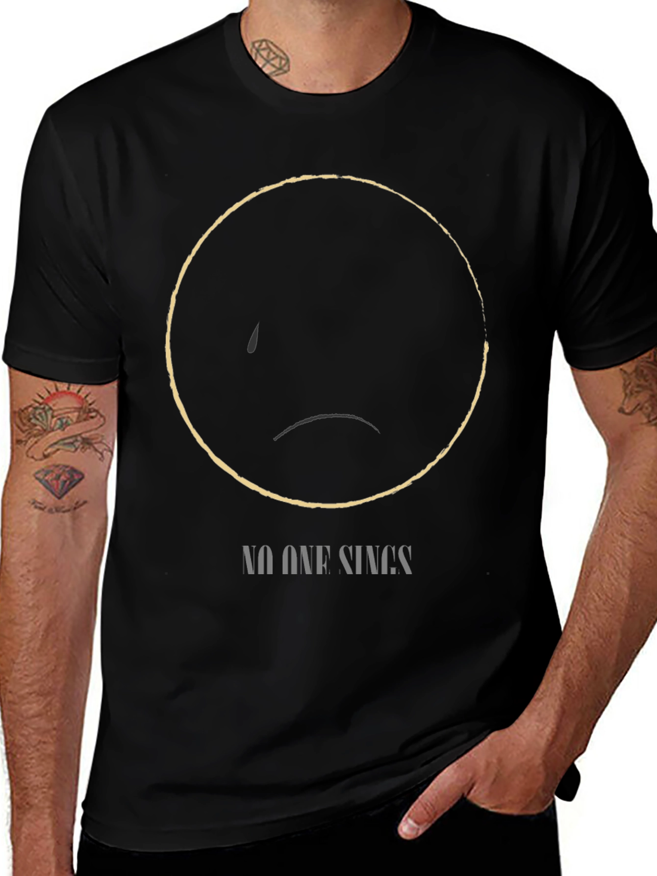 No One Sings Graphic Tee