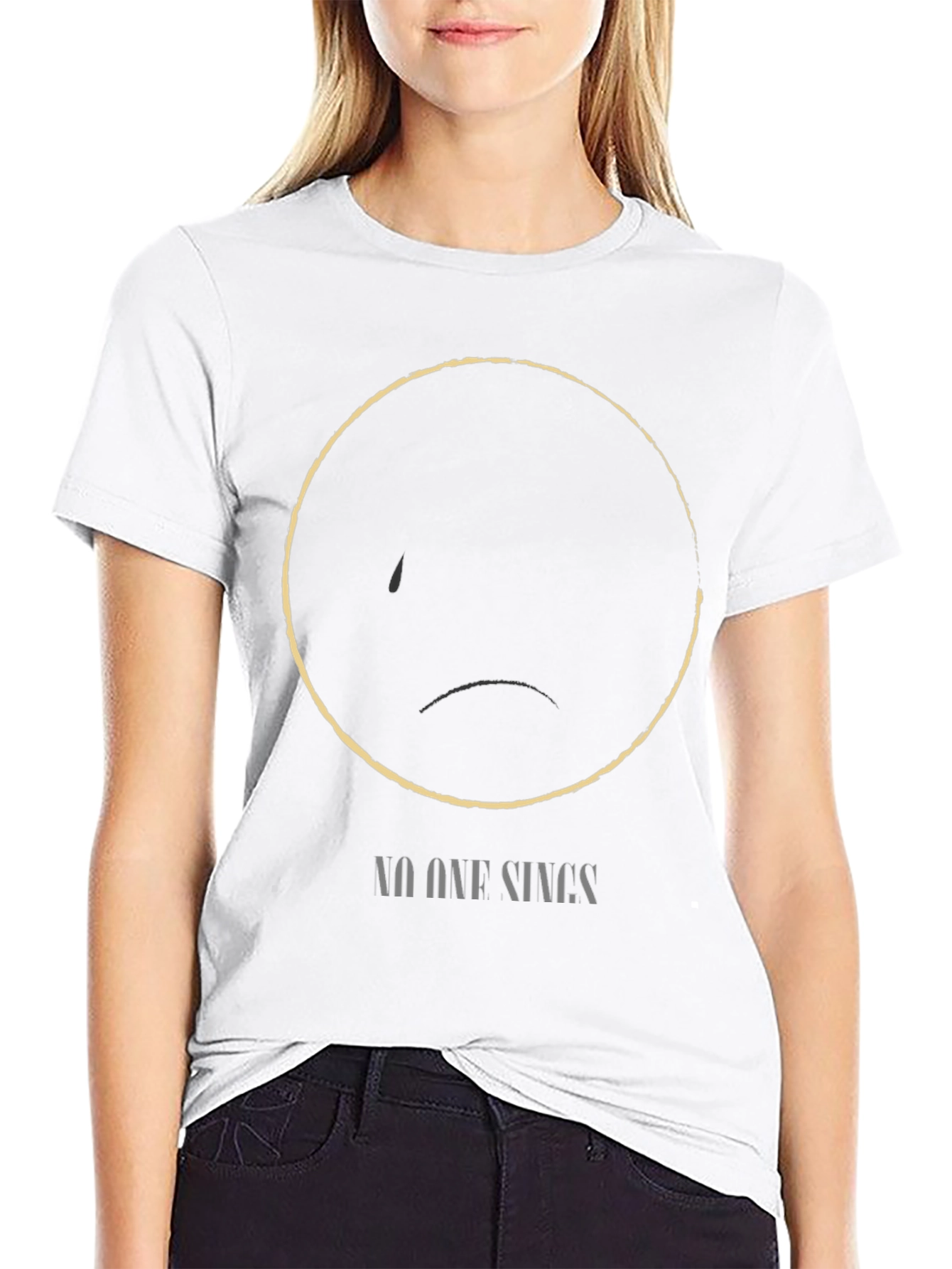 No One Sings Graphic Tee