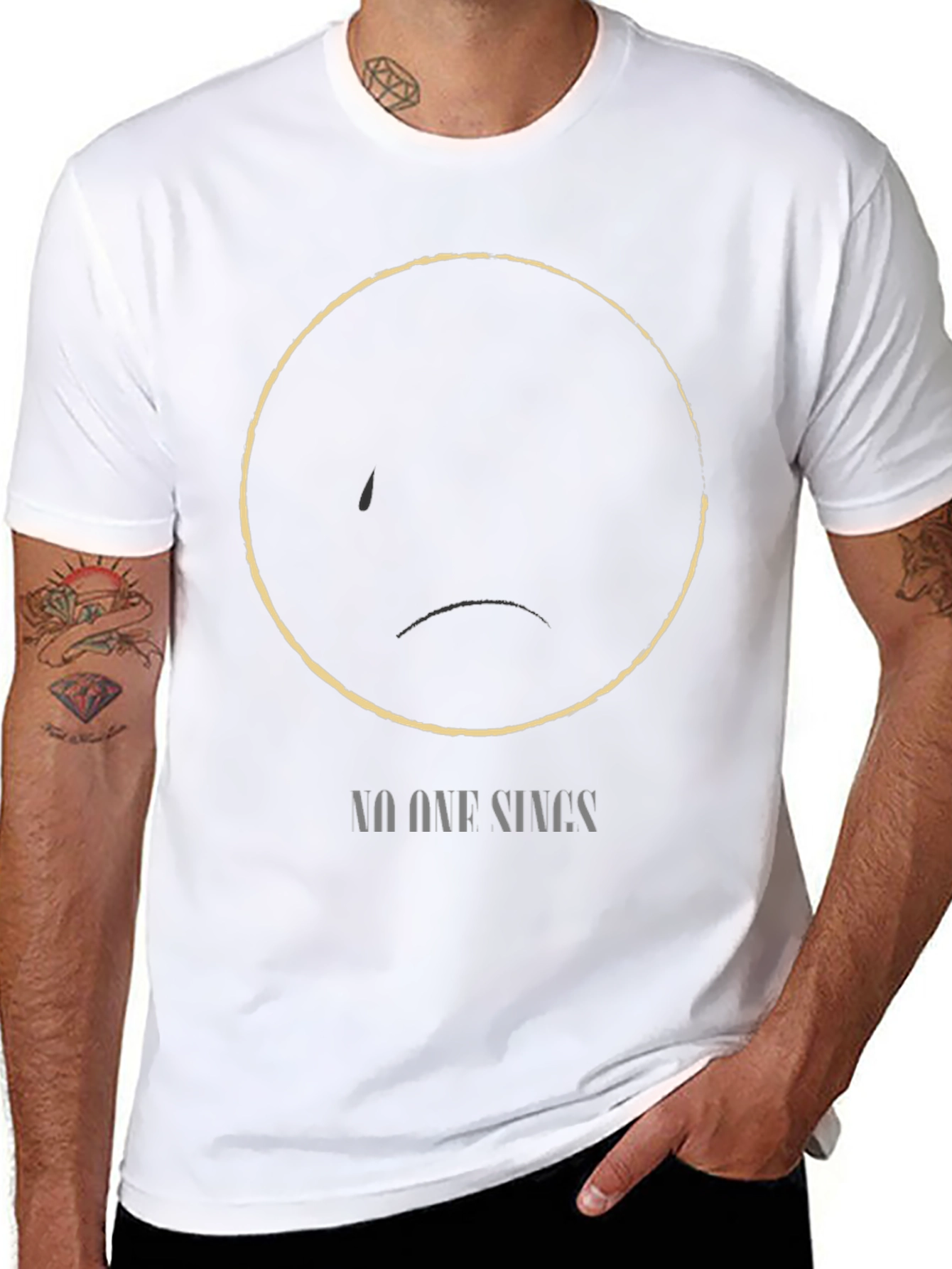 No One Sings Graphic Tee
