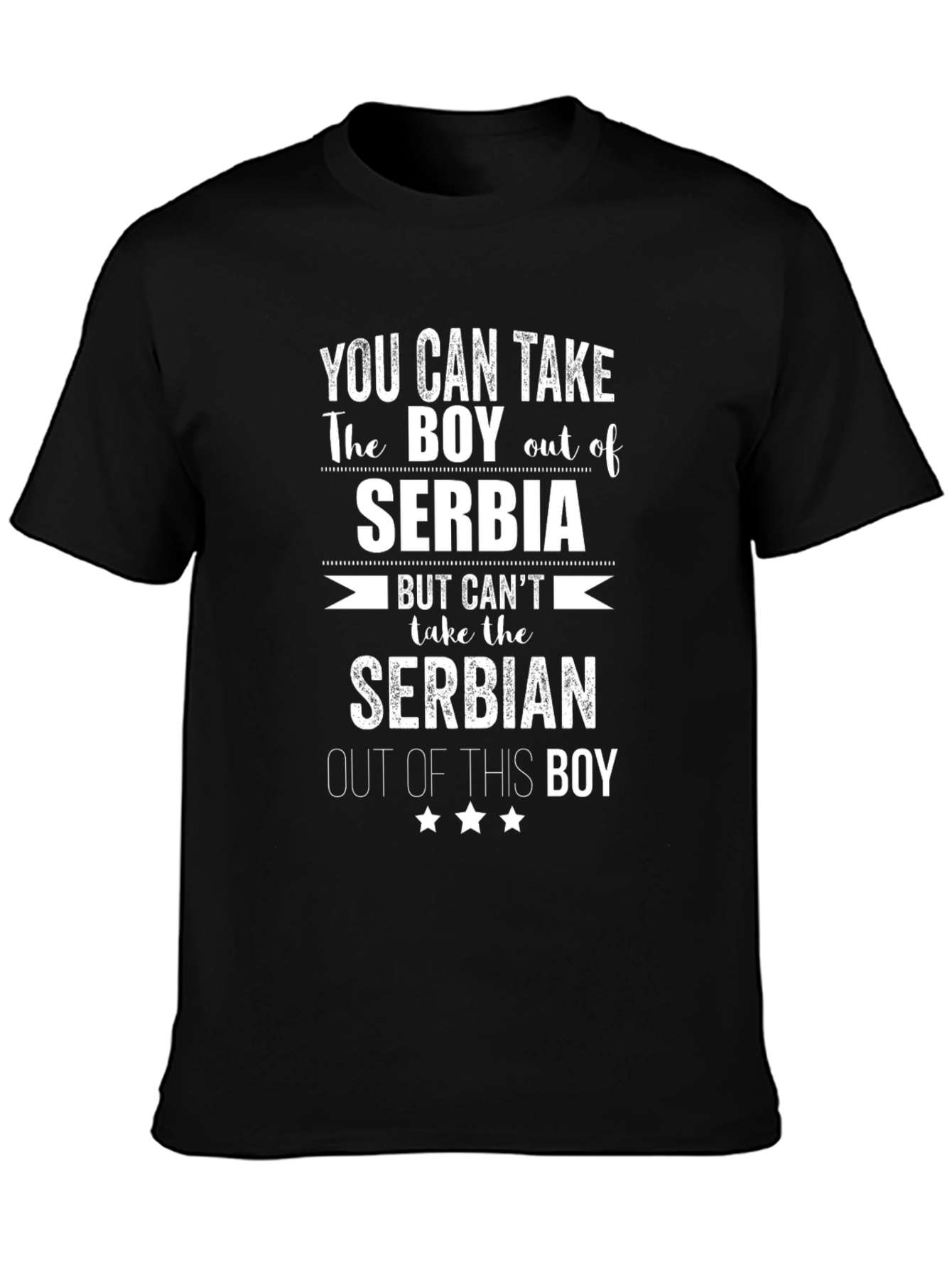 Serbian Boy Pride T-Shirt - Serbia Souvenir