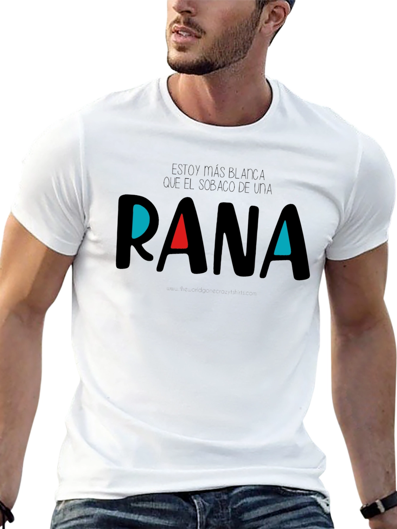 RANA Graphic T-Shirt - Black Cotton Tee