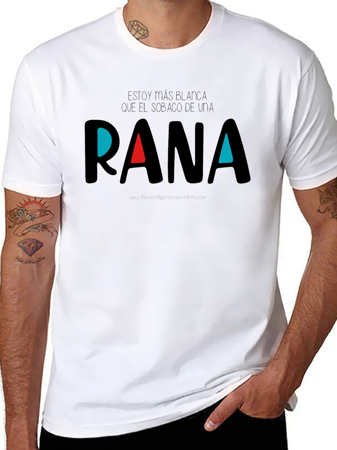 RANA Graphic T-Shirt - Black Cotton Tee