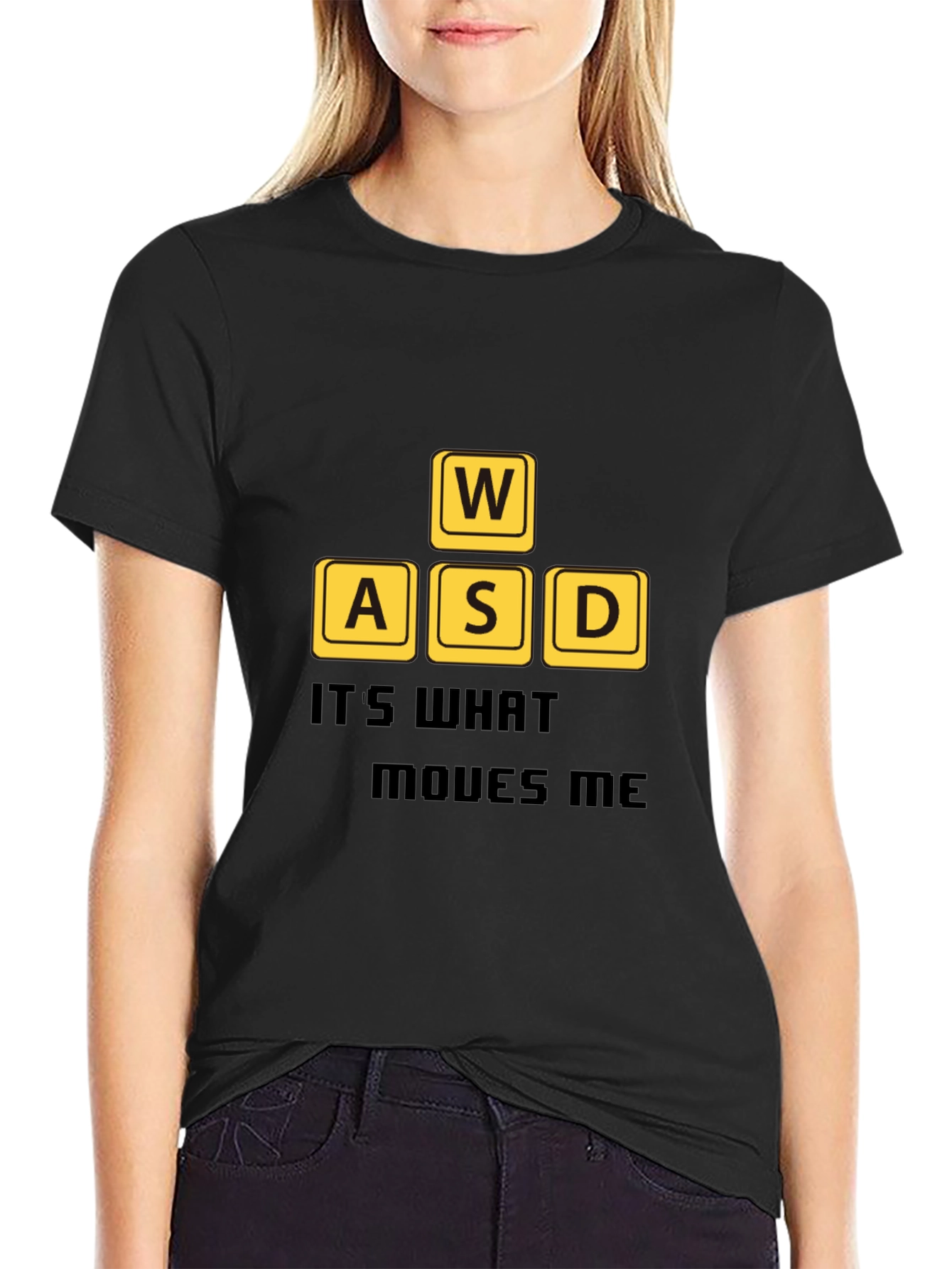 Gamer T-Shirt: WASD - Its What Moves Me