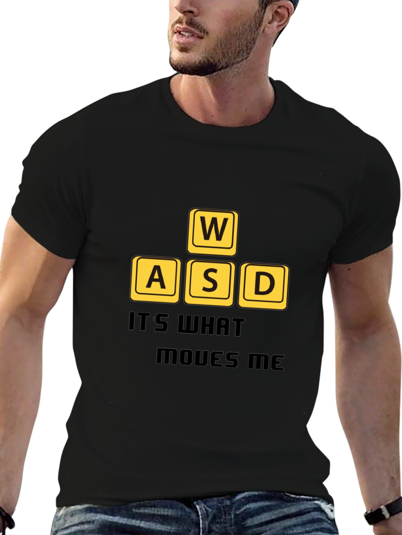 Gamer T-Shirt: WASD - Its What Moves Me