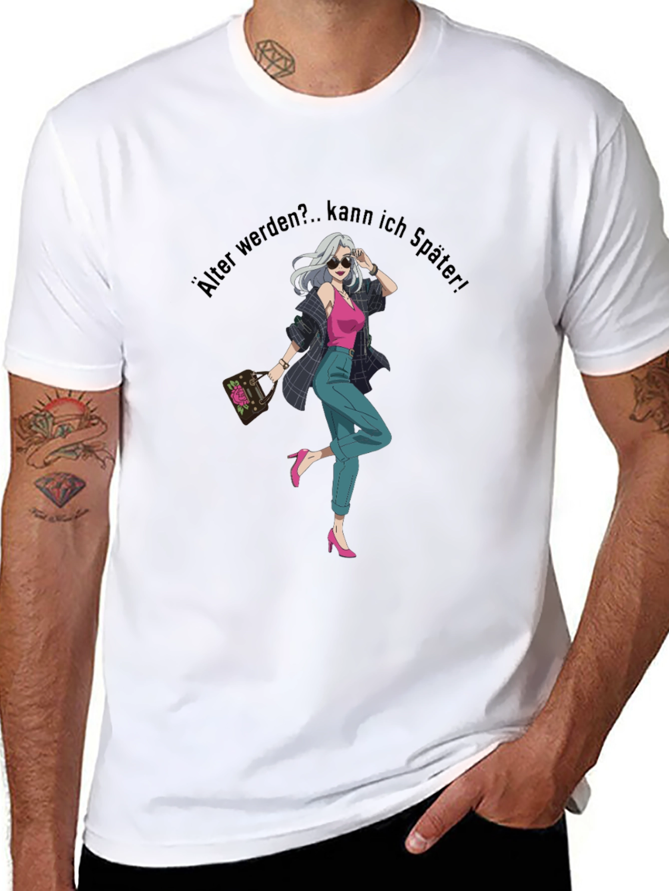 Stylish Alter werden Graphic T-Shirt