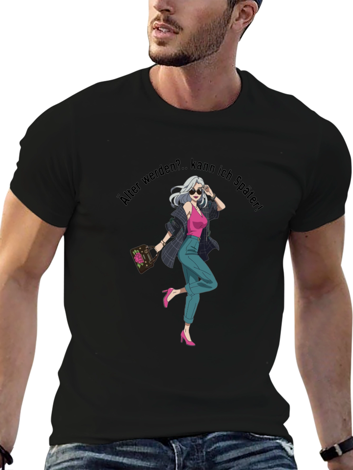 Stylish Alter werden Graphic T-Shirt