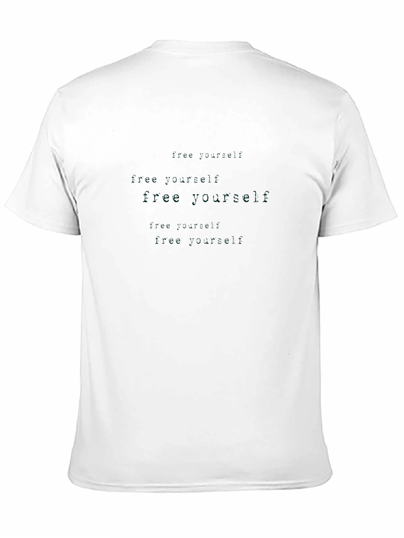 Mens Black Casual Short Sleeve T-Shirt