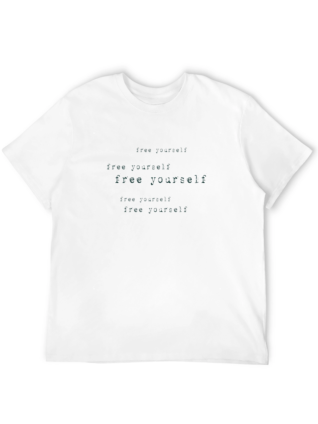 Mens Black Casual Short Sleeve T-Shirt