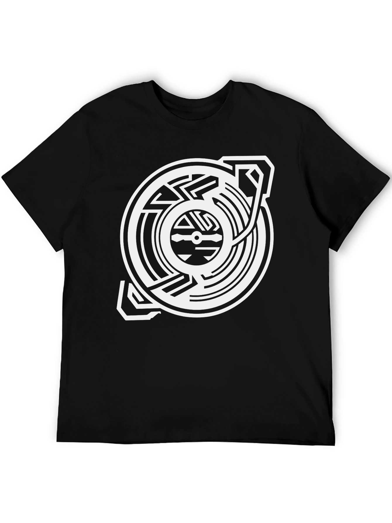 DJ Record Player Graphic T-Shirt