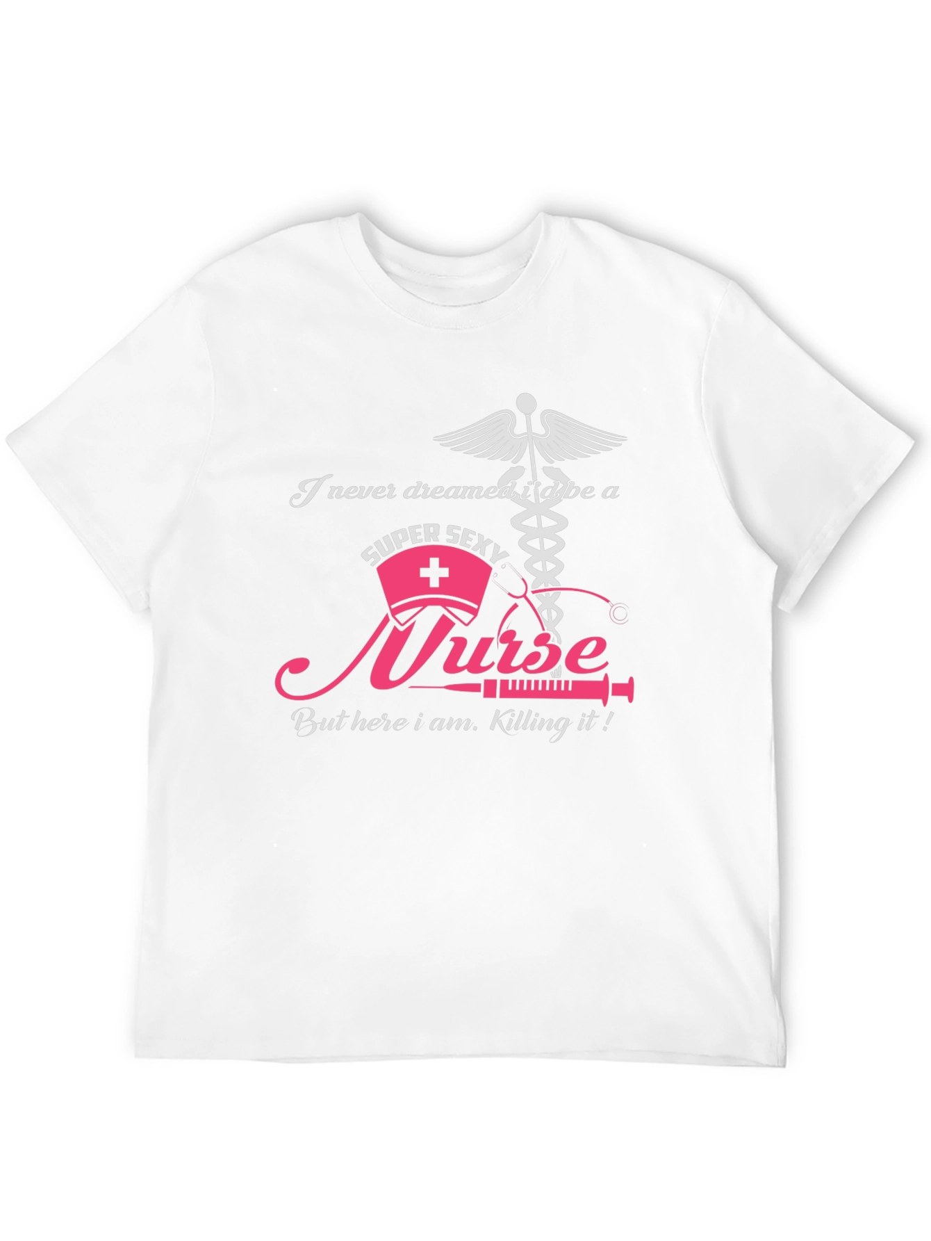 Super Sexy Nurse Graphic Tee - Black