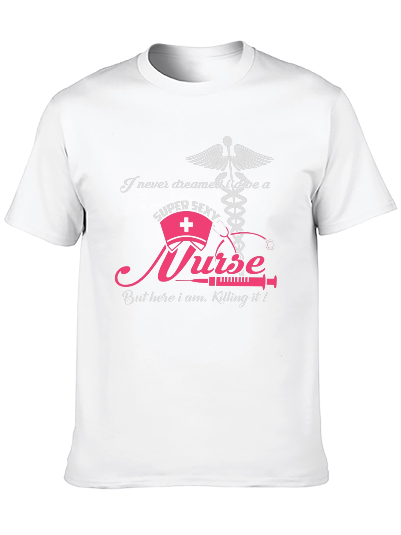 Super Sexy Nurse Graphic Tee - Black