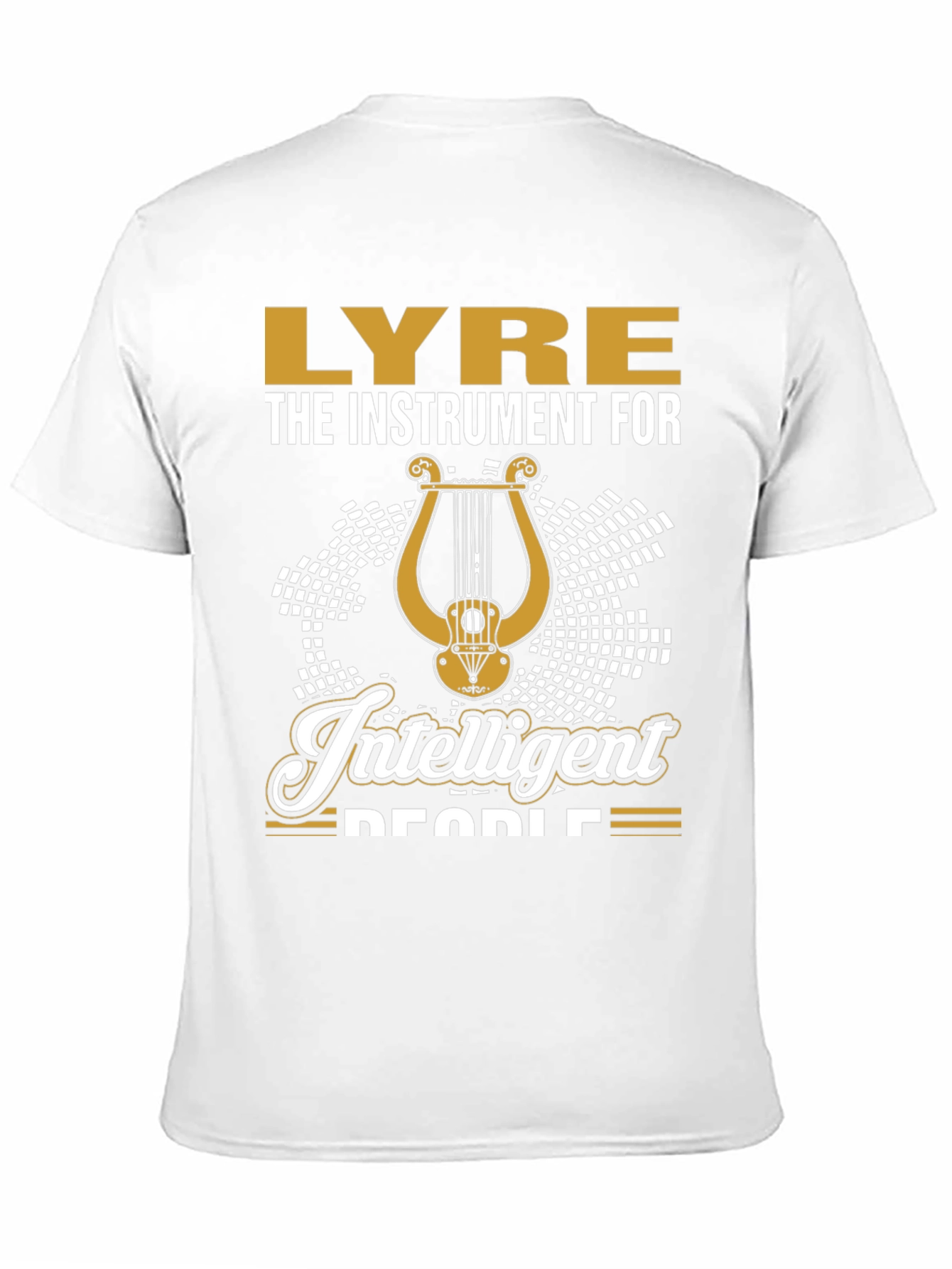 Lyre Instrument for Intelligent People T-Shirt