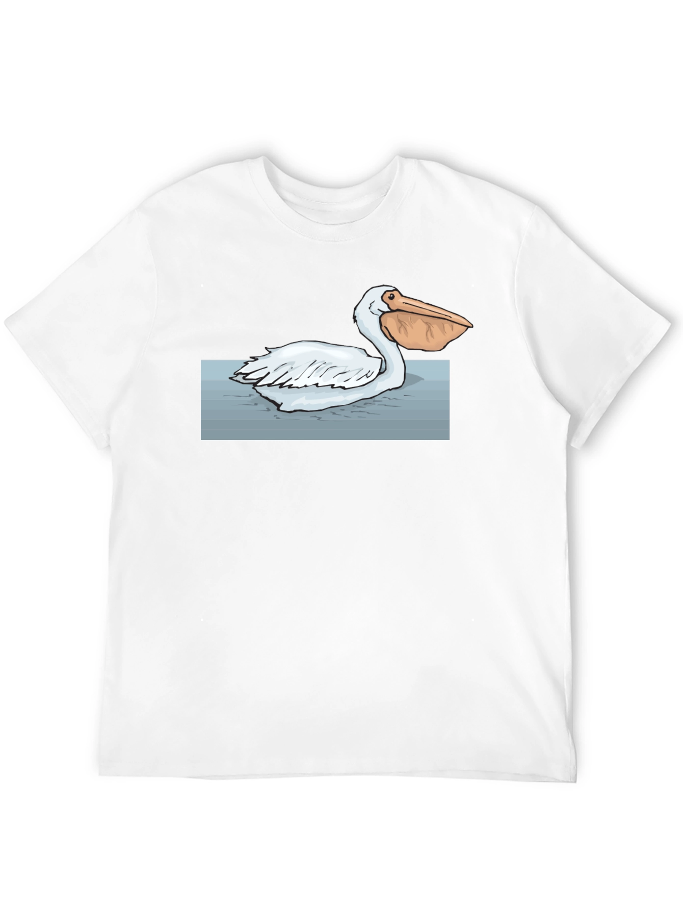 Pelican Graphic Tee - Black Cotton T-Shirt