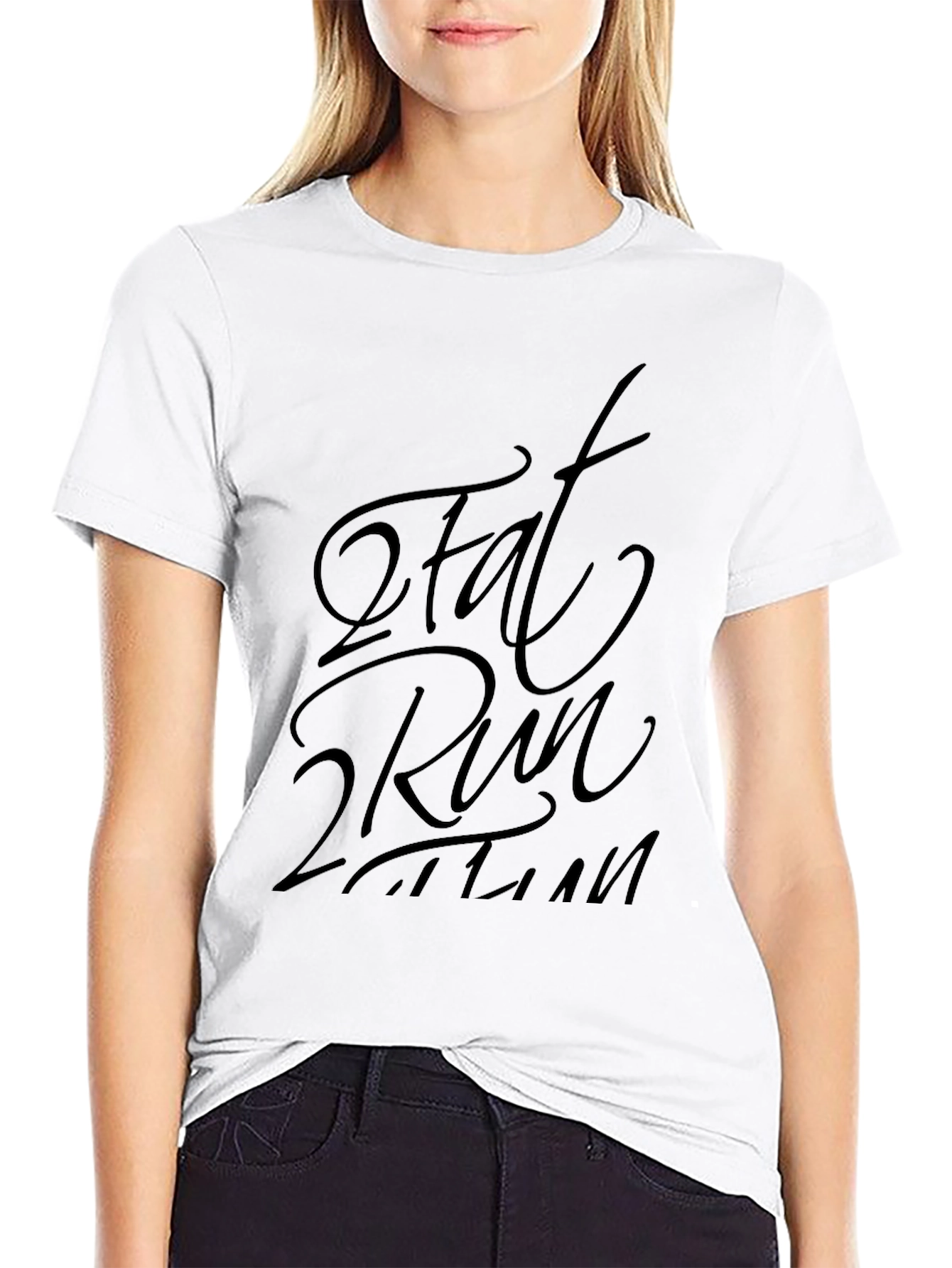 Fat 2 Run T-Shirt | Comfort and Style