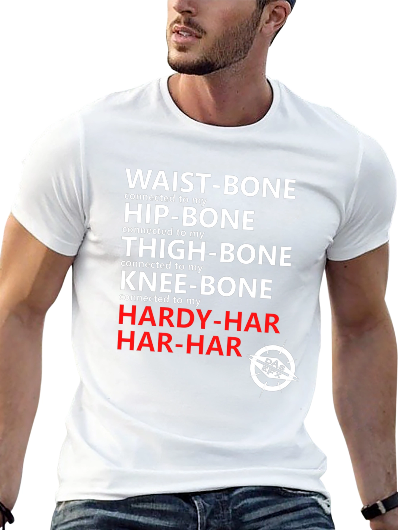 Funny Bone T-Shirt - Hardy Har Humor Tee