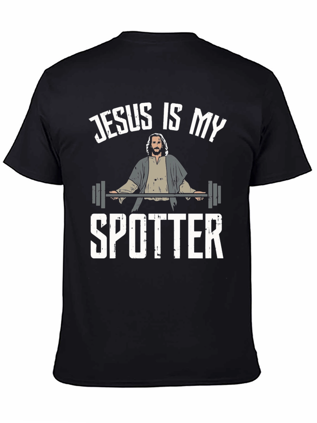 Jesus is My Spotter Graphic T-Shirt
