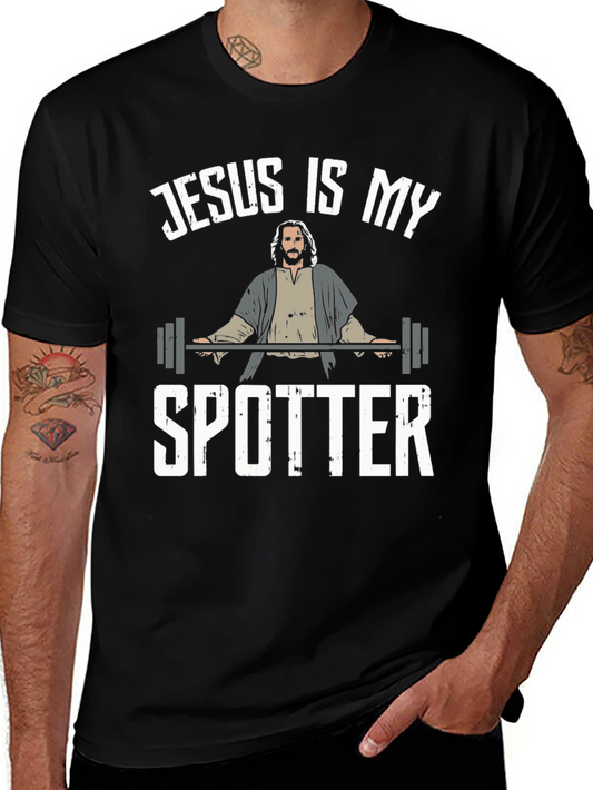 Jesus is My Spotter Graphic T-Shirt